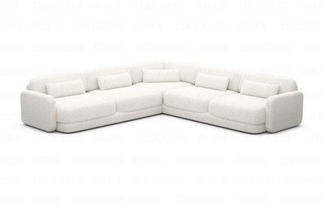 Sofa Dreams Ecksofa Polster Ecksofa Stoff Modern Eck Couch Eckcouch Valenci günstig online kaufen