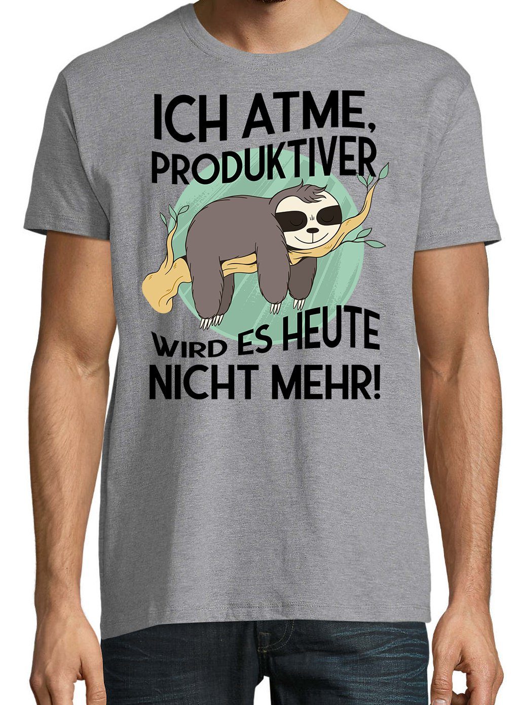 Youth Designz T-Shirt Ich Atme, Produktiver günstig online kaufen