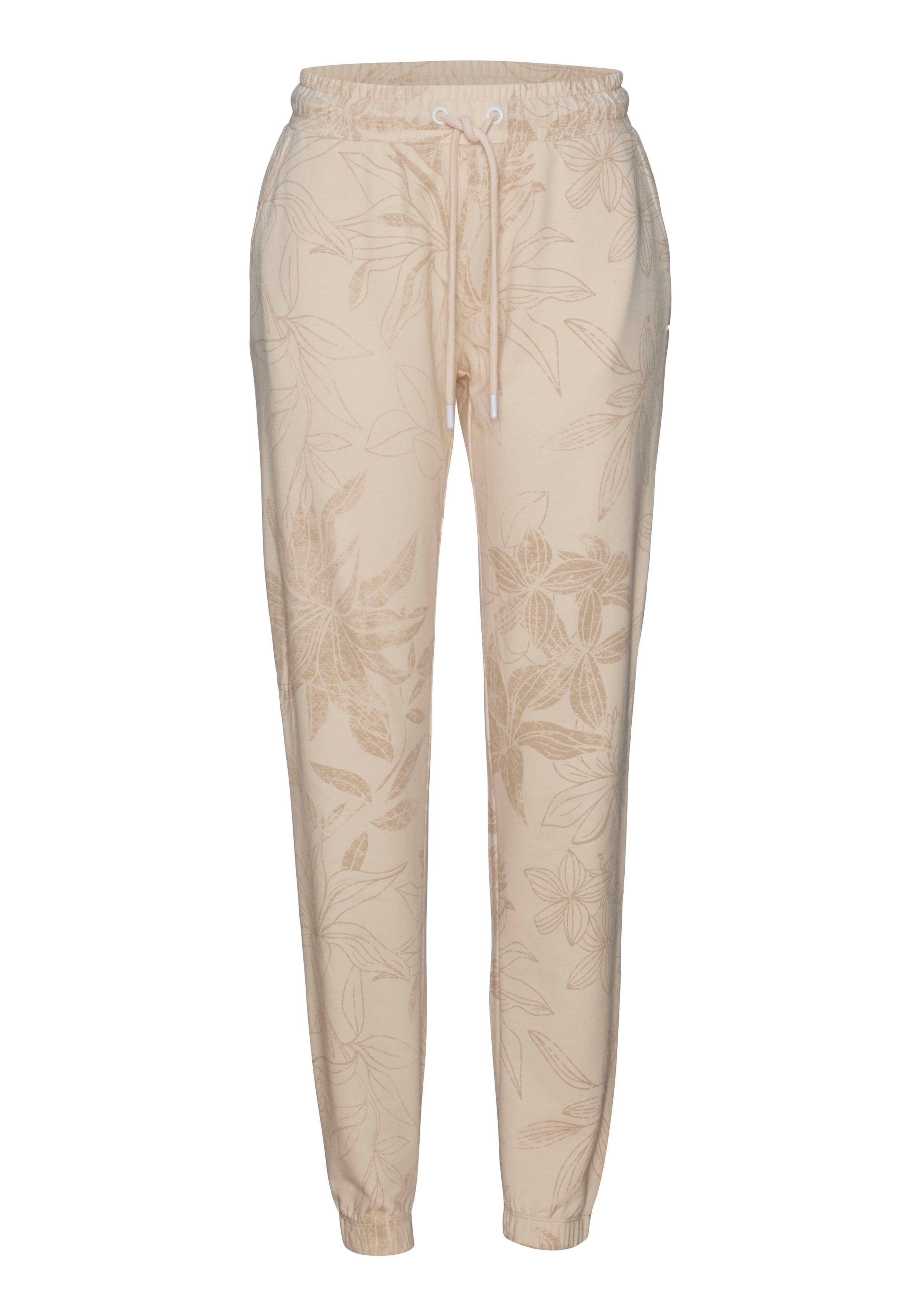LASCANA Loungehose, mit floralem Alloverdruck, Loungewear günstig online kaufen