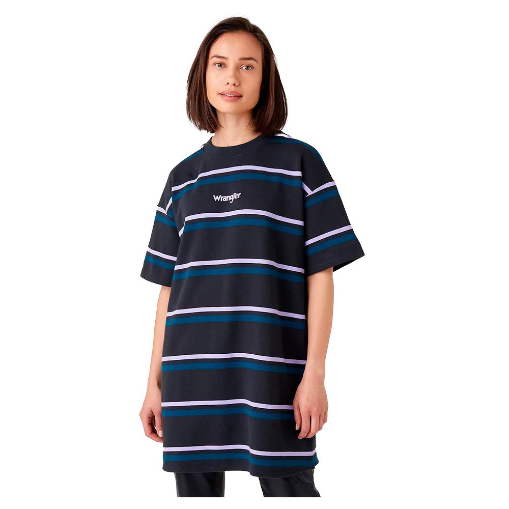 Wrangler Stripe Sweat Keid S Faded Black günstig online kaufen