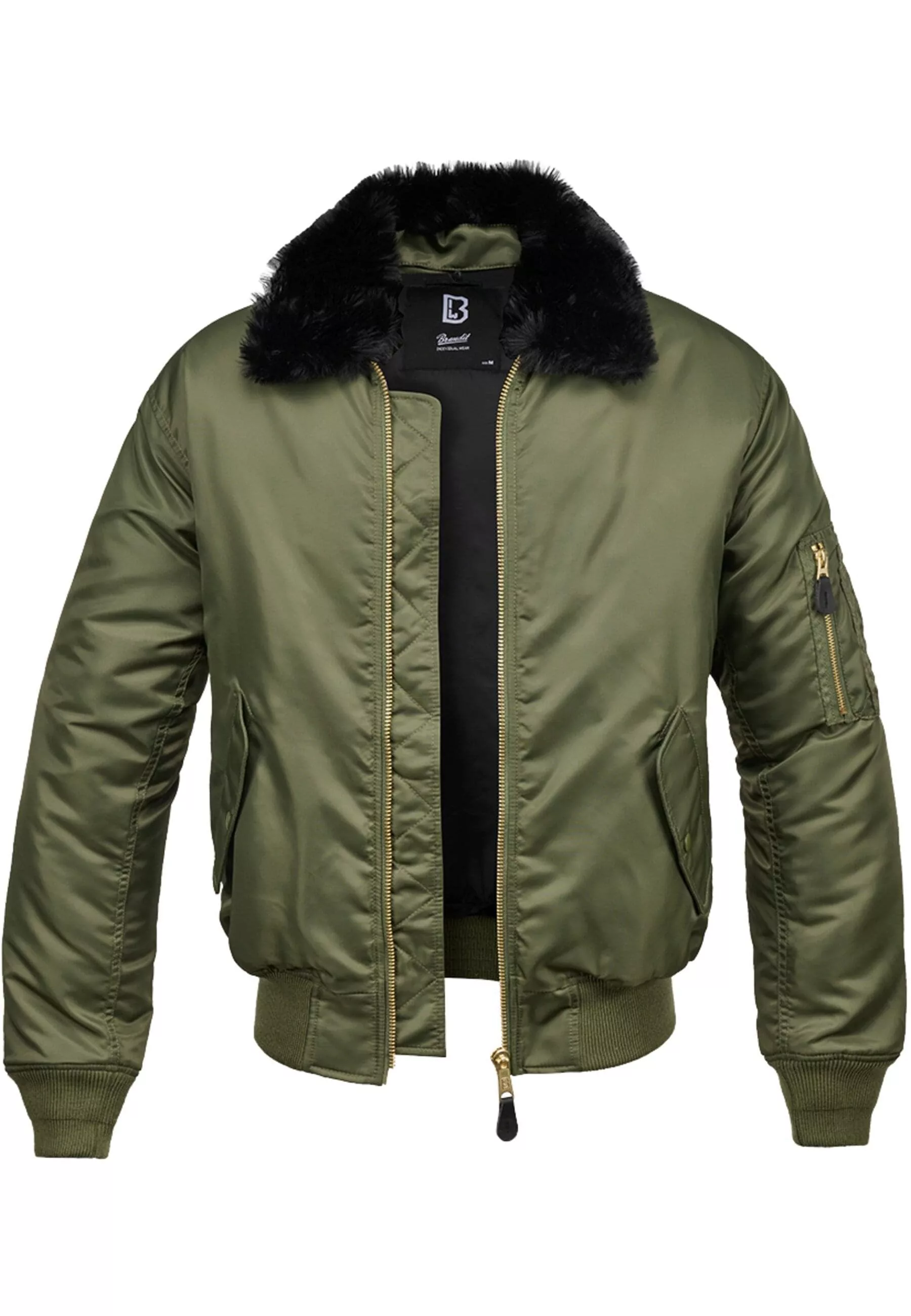 Brandit Winterjacke "Brandit Herren MA2 Jacket Fur Collar", (1 St.), ohne K günstig online kaufen