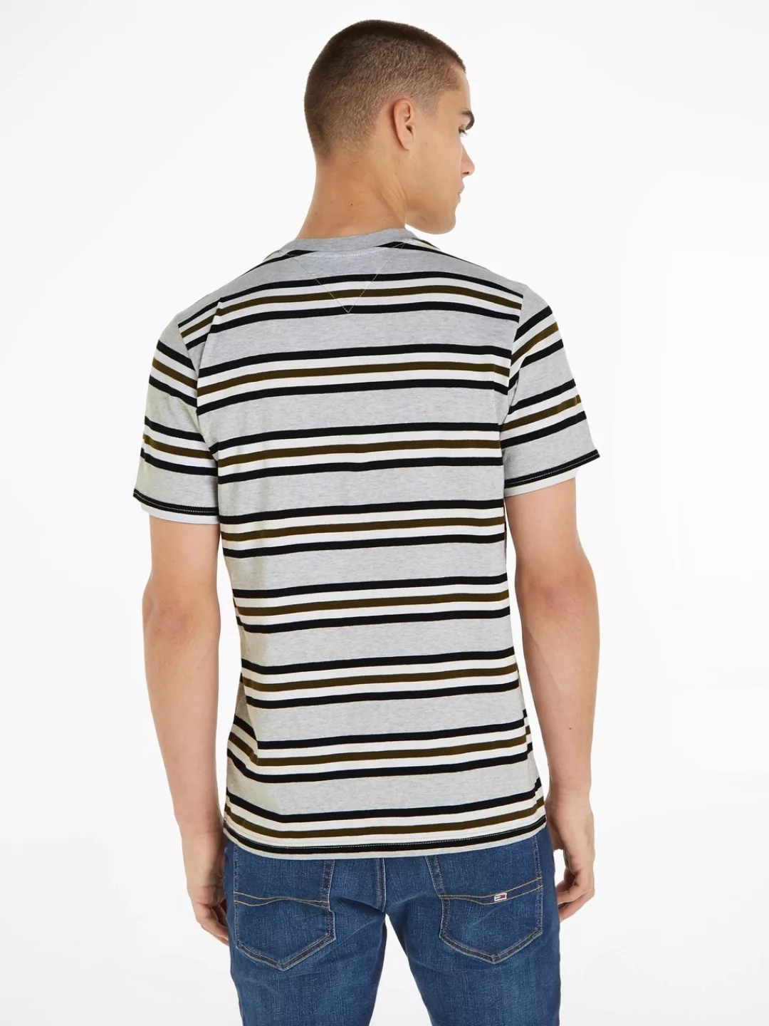 Tommy Jeans T-Shirt TJM REG FLAG STRIPE TEE günstig online kaufen