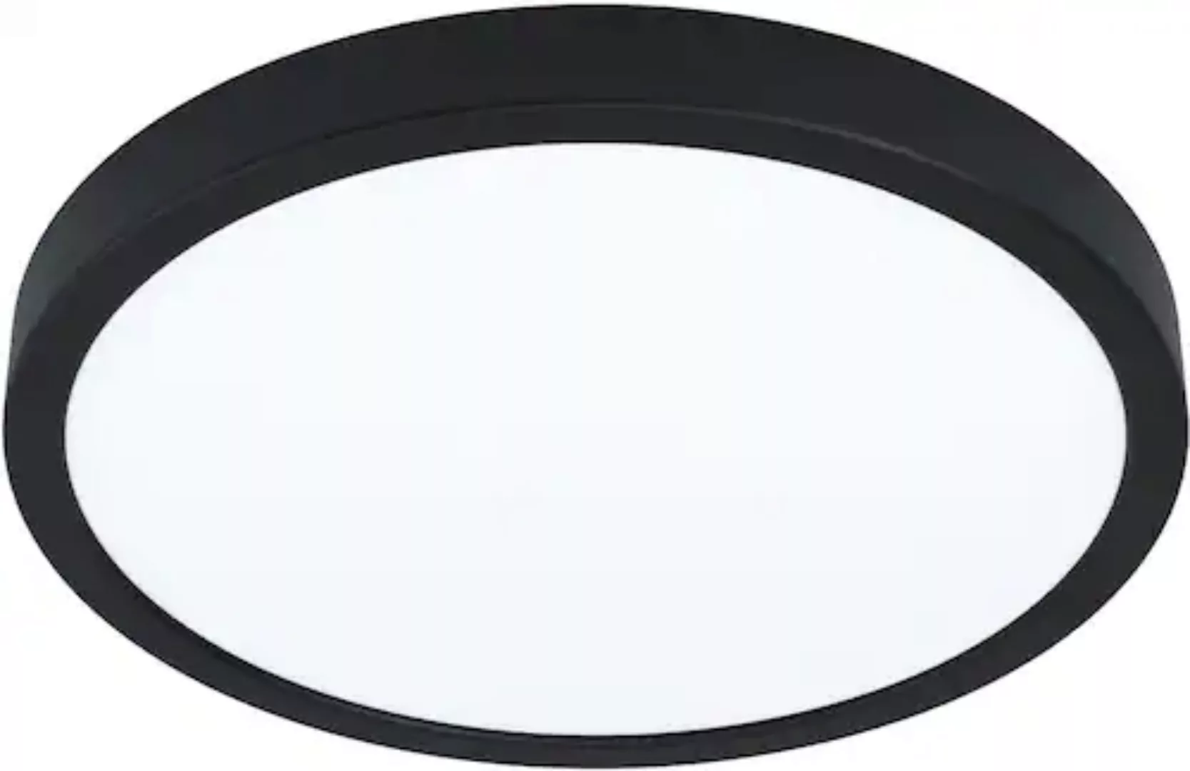 EGLO connect Fueva-Z Deckenlampe, Ø 28,5cm schwarz günstig online kaufen