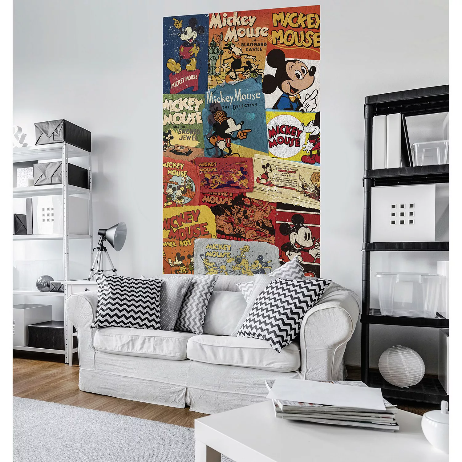 Komar Vliestapete »Mickey Billboard«, 120x200 cm (Breite x Höhe), Vliestape günstig online kaufen