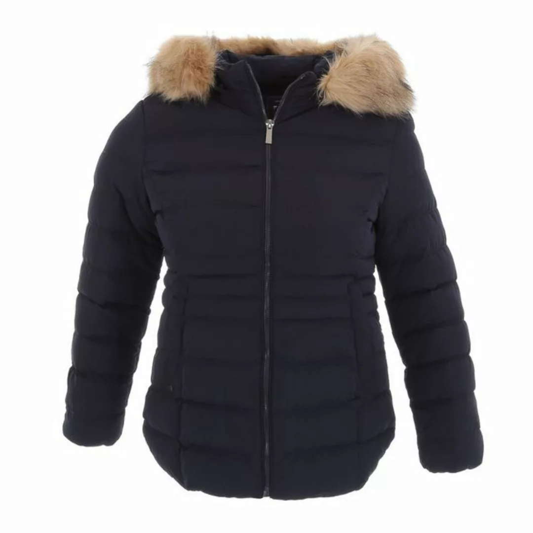 Ital-Design Winterjacke Damen Freizeit Kapuze (abnehmbar) Gefüttert Winterj günstig online kaufen