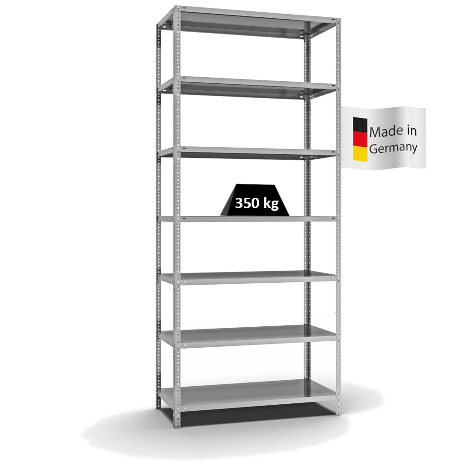 PROREGAL Fachbodenregal Schraubsystem Heavy-Duty Grundregal HxBxT 300 x 130 günstig online kaufen