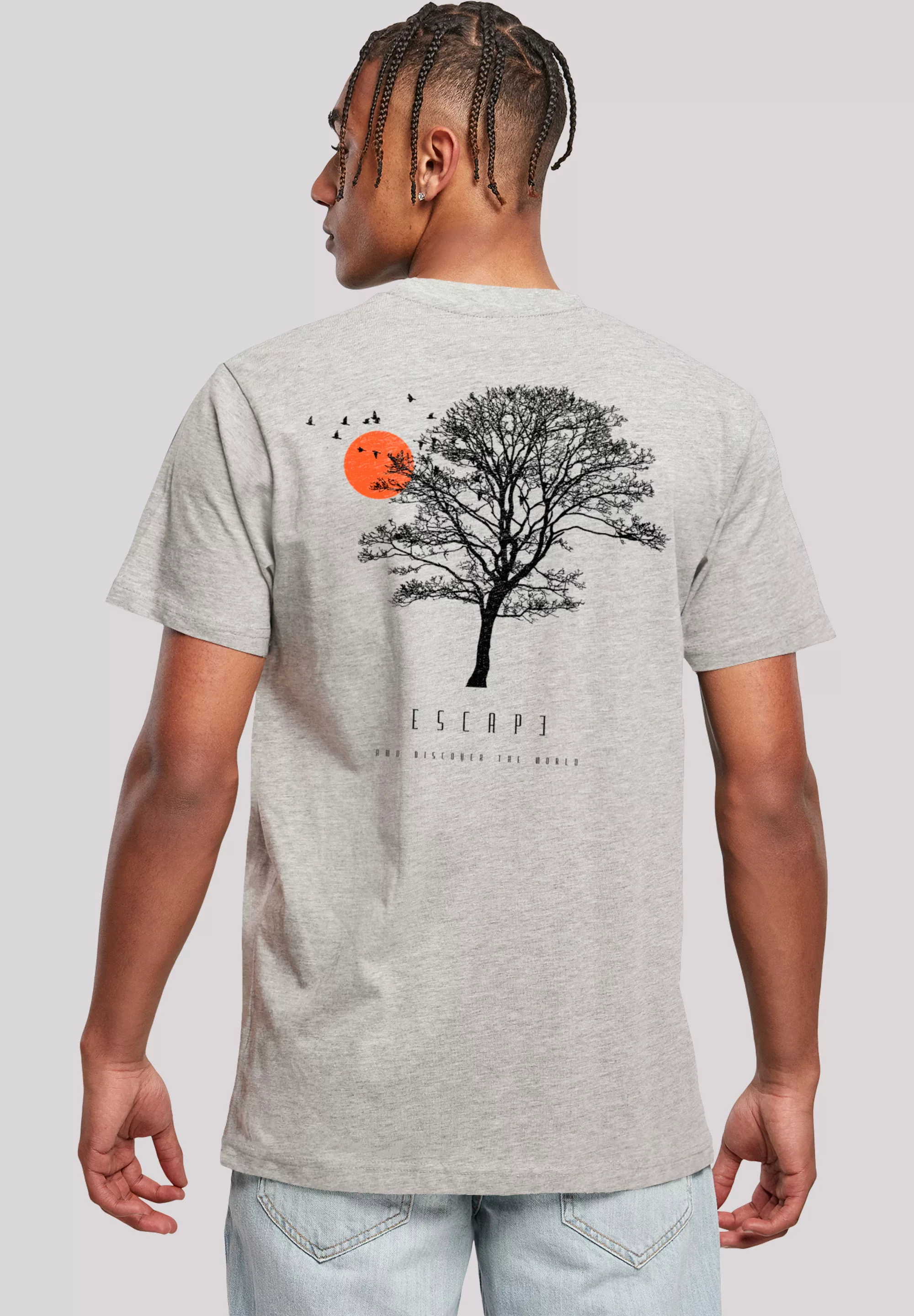 F4NT4STIC T-Shirt "Escape Discover the World Tree Birds", Premium Qualität, günstig online kaufen