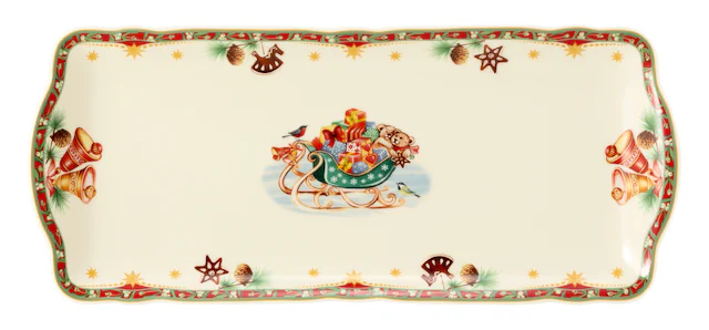 Seltmann Weiden Kuchenplatte »Marieluise, mit Weihnachtsmotiv«, (1 tlg.), S günstig online kaufen