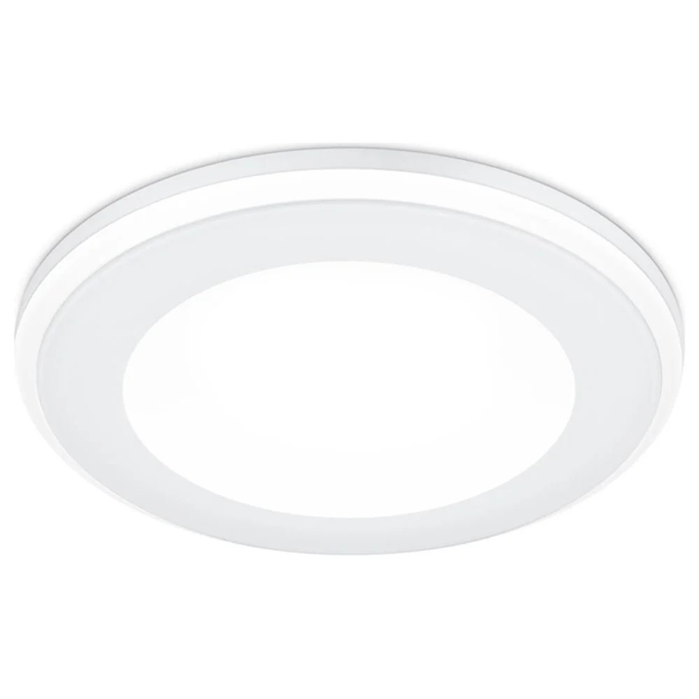 LED Einbauleuchte Aura in Weiß-Matt 5w 450lm 82mm günstig online kaufen
