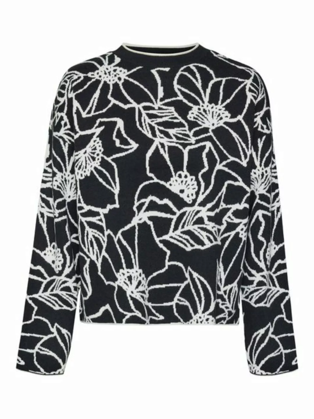 Vero Moda Strickpullover VMNEW FLORA (1-tlg) Plain/ohne Details günstig online kaufen