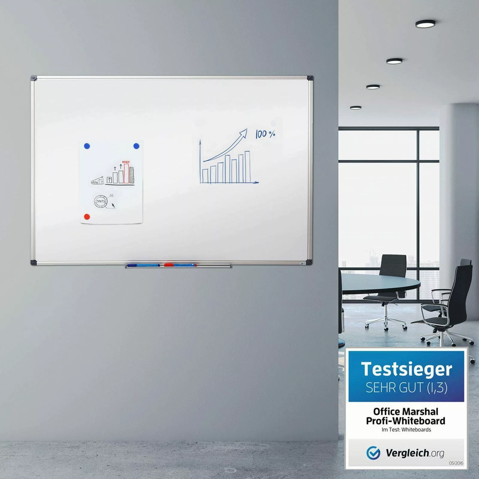 Master of Boards Wandtafel Whiteboard erhältlich günstig online kaufen