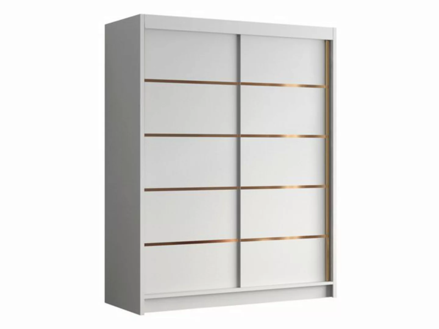 MIRJAN24 Kleiderschrank Flavio IV (mit zwei Schwebetüren) 150x58x200 cm günstig online kaufen