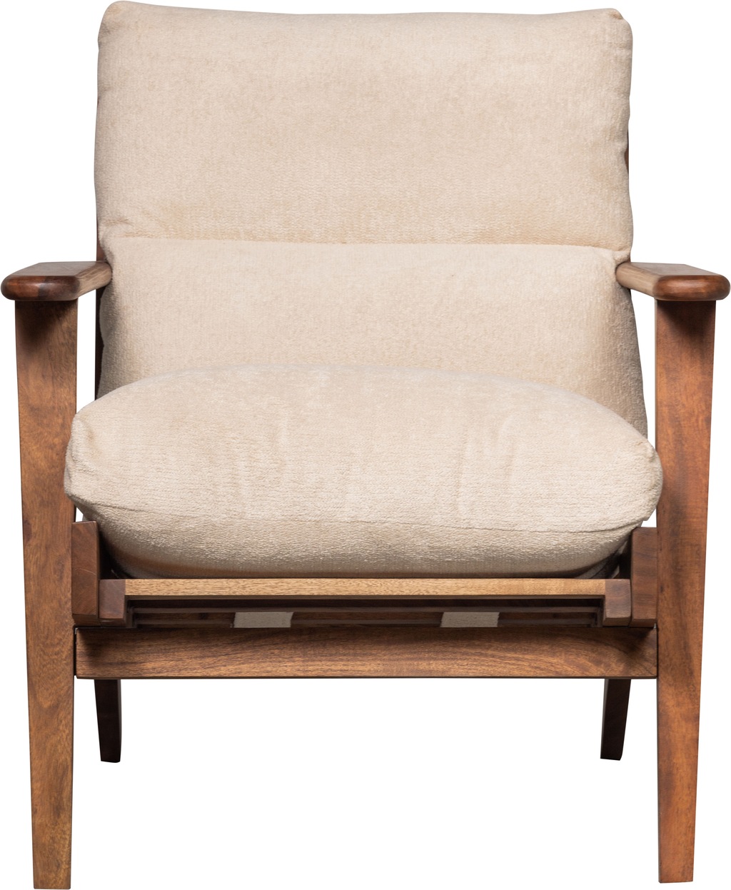 WOOOD Sessel "Houston", Rahmen aus Akazienholz, maximale Belastbarkeit 150 günstig online kaufen