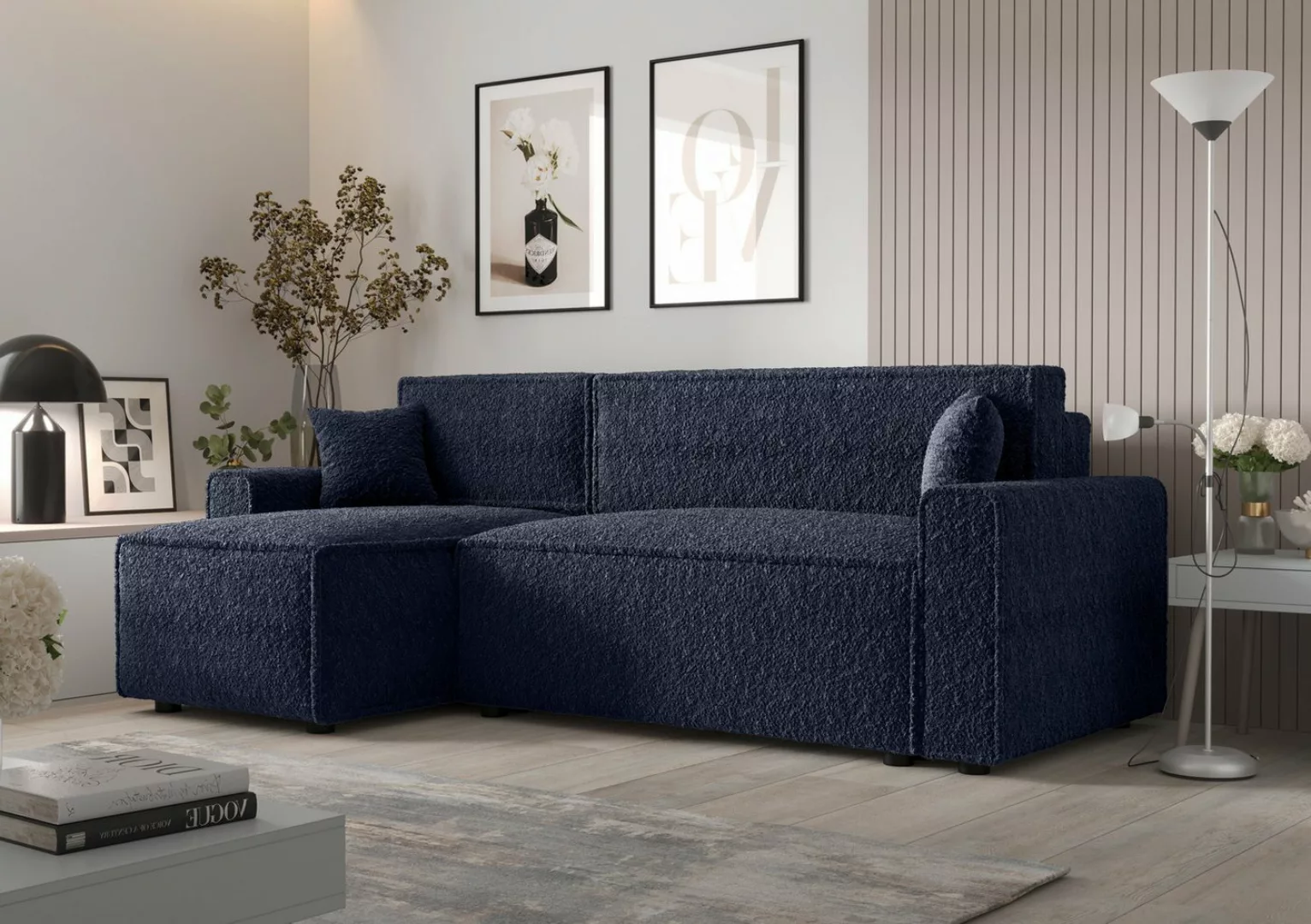 ALTDECOR Ecksofa MIR-BIS, Couch mit Schlaffunktion, Stauraum Wohnlandschaft günstig online kaufen