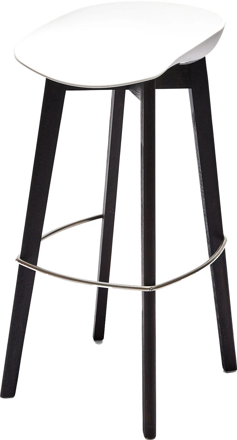 Essentials Barhocker "Keeve", niedrig, Birkenholzgestell mit Sitzfläche aus günstig online kaufen