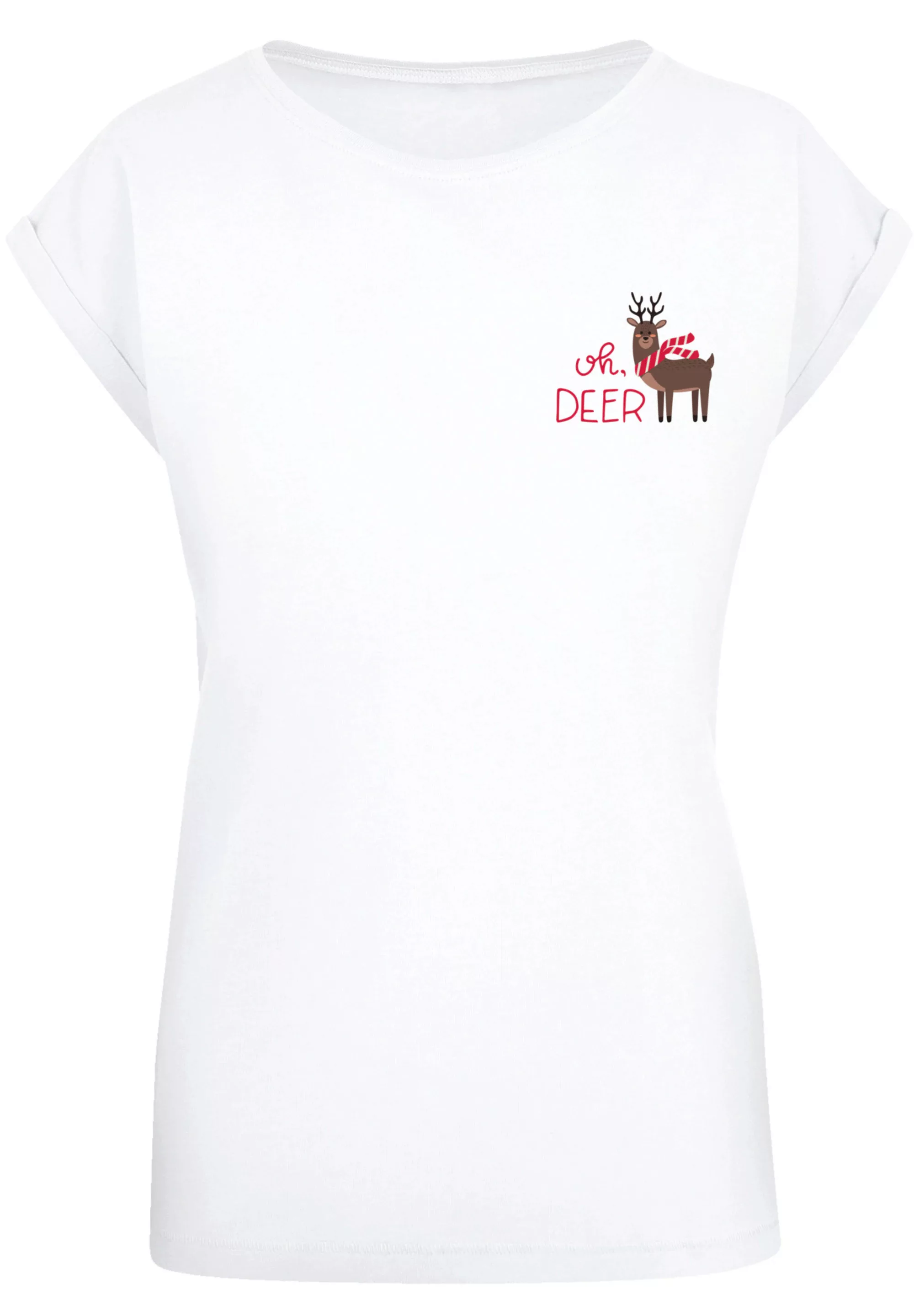 F4NT4STIC T-Shirt "Christmas Deer", Premium Qualität, Rock-Musik, Band günstig online kaufen