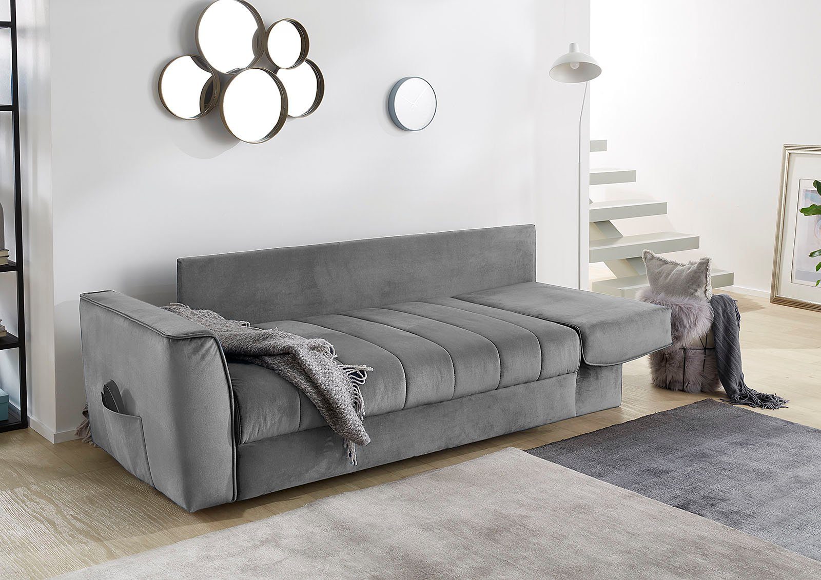 Jockenhöfer Gruppe Schlafsofa "Rick, Gästebett, Schlaf-Liege, Liegefläche 2 günstig online kaufen