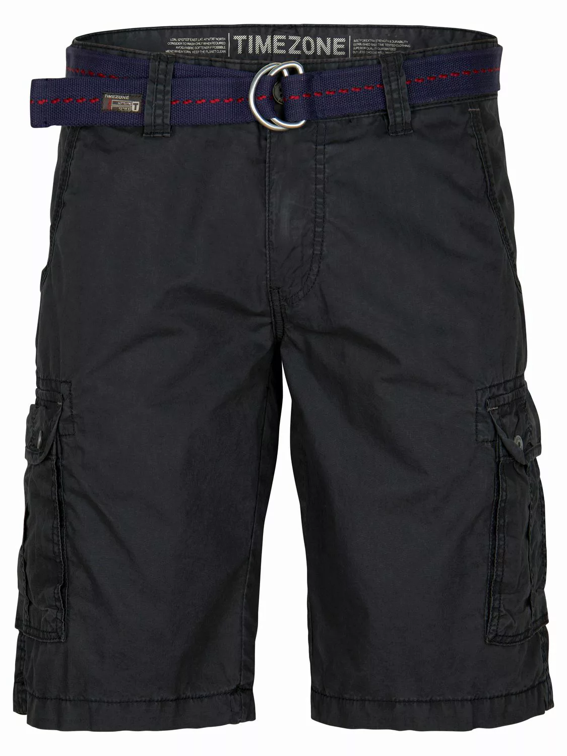 TIMEZONE Cargo Shorts Herren mit Gürtel Regular Fit MaguireTZ günstig online kaufen