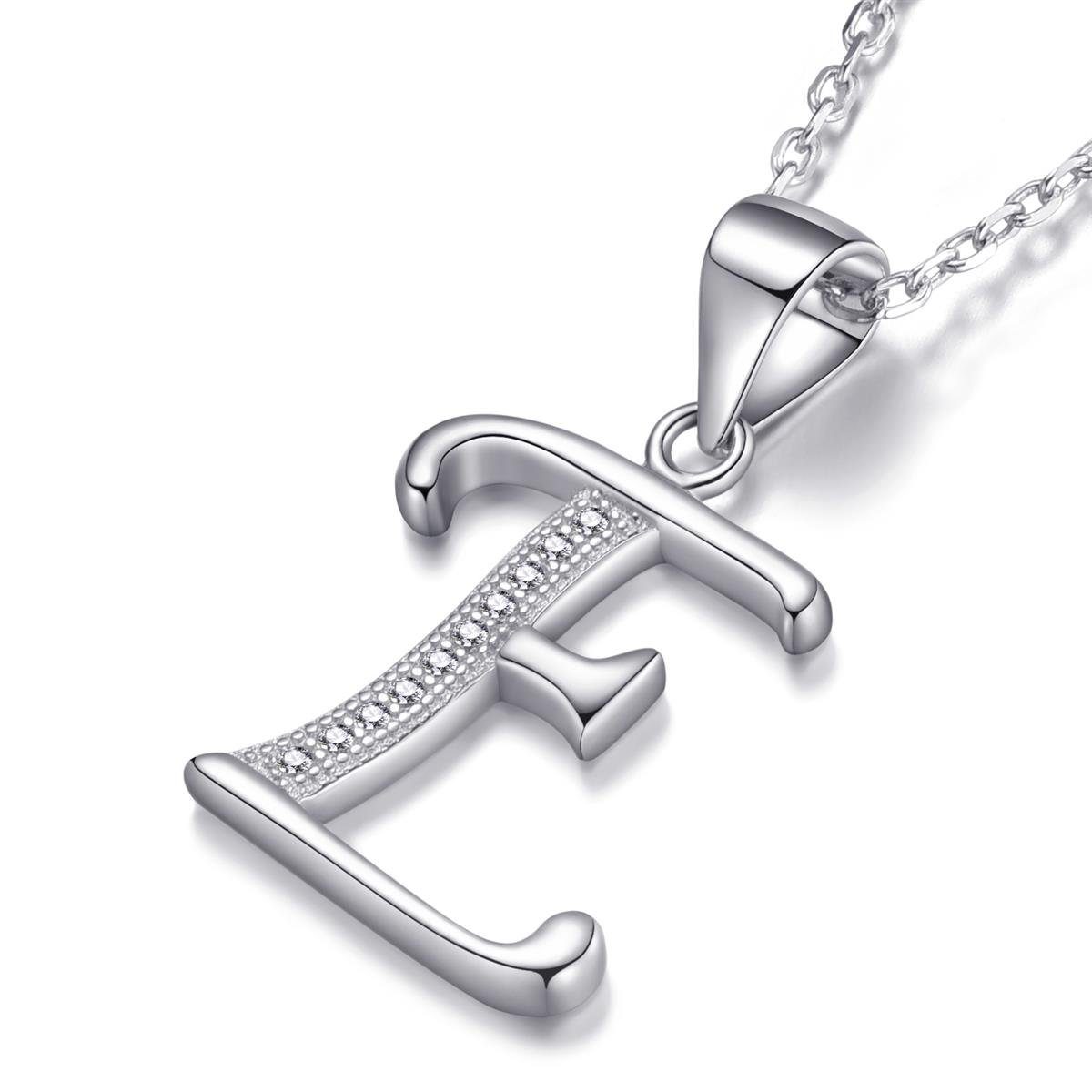 Morella Kette mit Anhänger Buchstabenkette Halskette günstig online kaufen