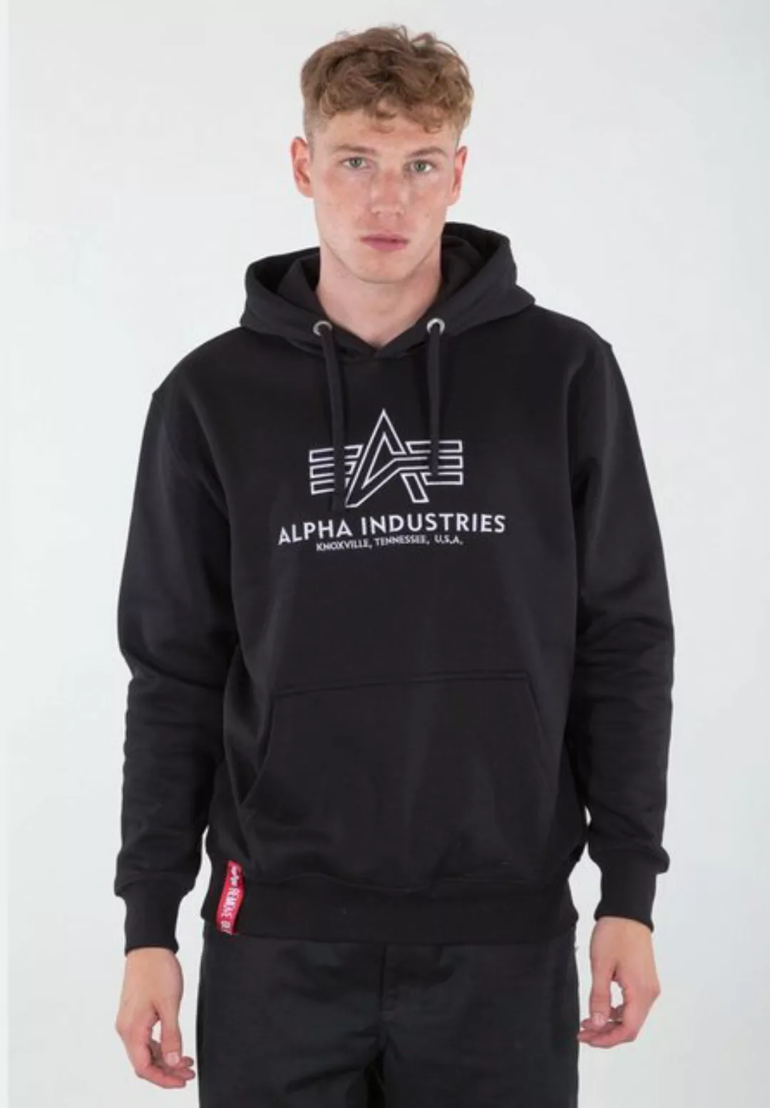 Alpha Industries Hoodie "ALPHA INDUSTRIES Men - Hoodies Alpha Block-Logo Ho günstig online kaufen