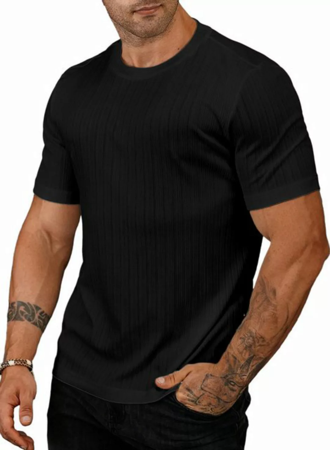 JMIERR Muscleshirt T-Shirts für Herren Hemd Herren Kurzarm Sport Tshirts He günstig online kaufen