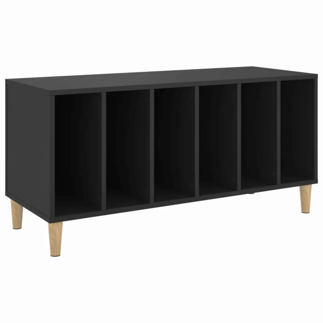 vidaXL Schuhschrank Plattenschrank Schwarz 100x38x48 cm günstig online kaufen