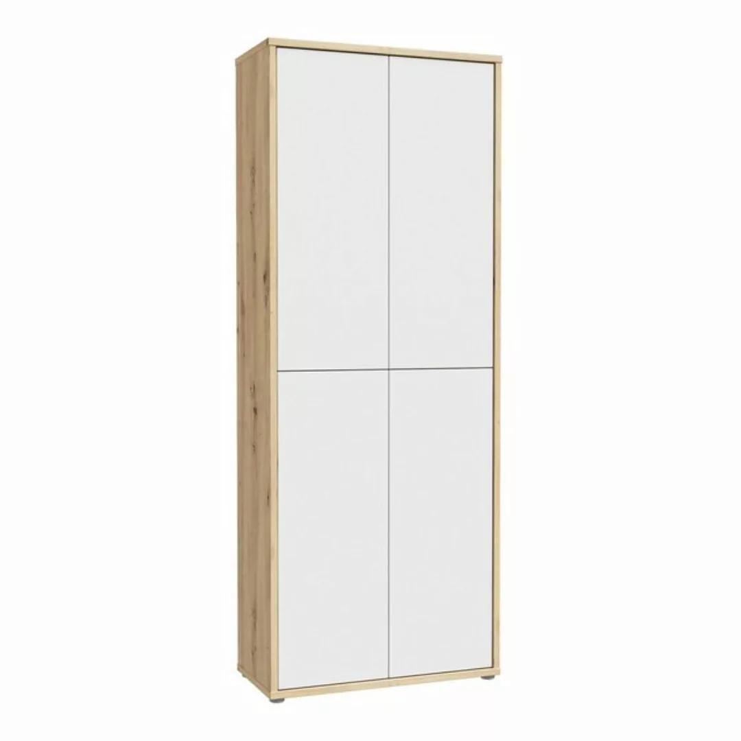 expendio Garderobenschrank Anea 1 Secret Grey / Artisan Oak Nb. 75x192x35 c günstig online kaufen