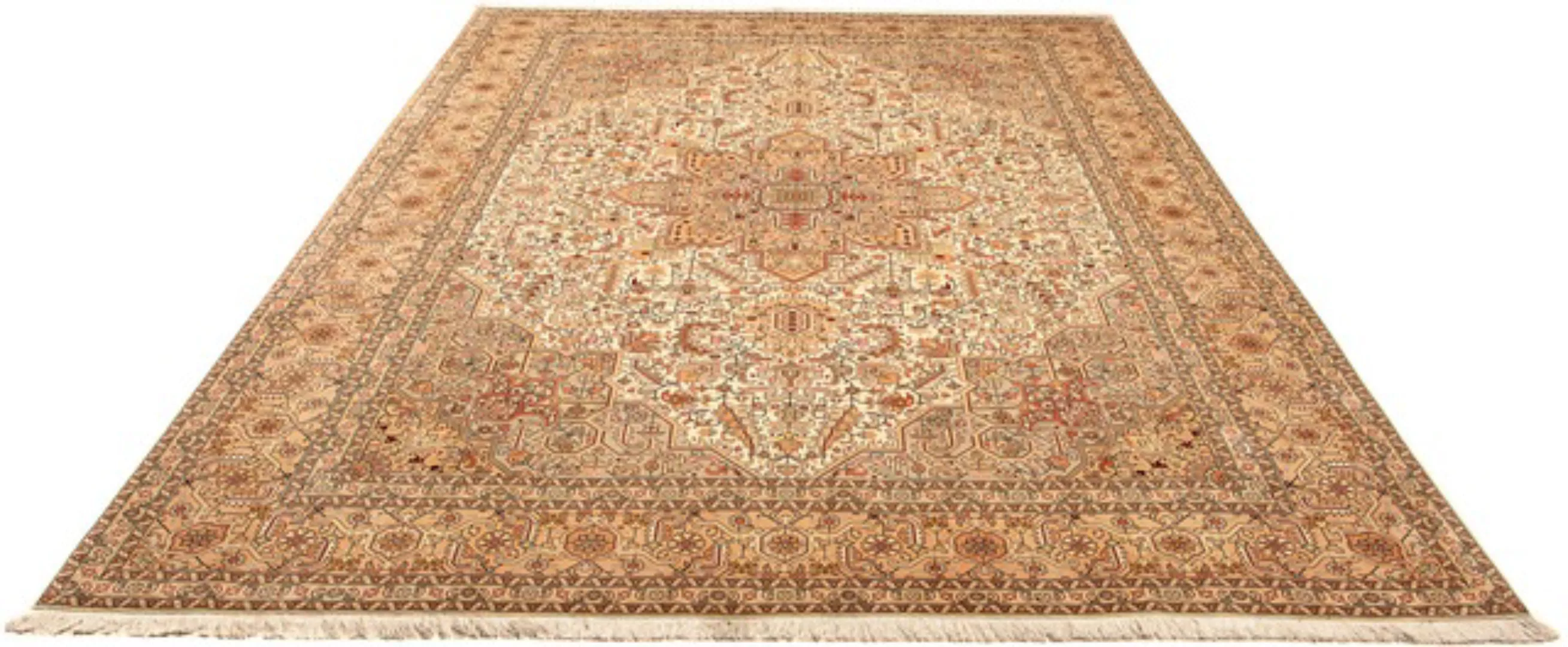 morgenland Orientteppich »Perser - Täbriz - Royal - 344 x 251 cm - hellbrau günstig online kaufen