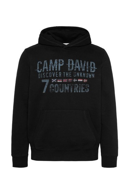 CAMP DAVID Kapuzensweatshirt mit Frontprint günstig online kaufen