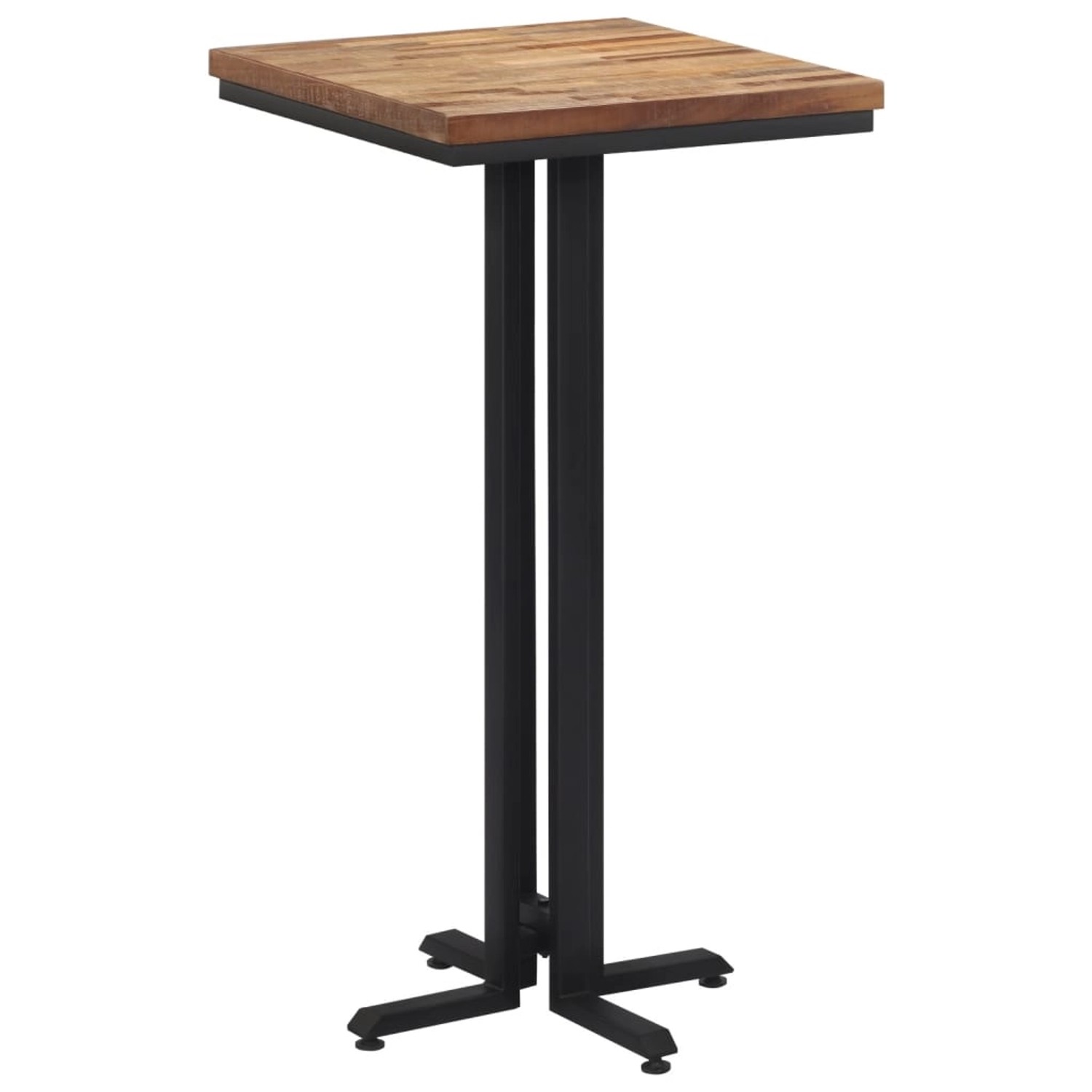 vidaXL Bartisch 55x55x110 cm Recyceltes Massivholz Teak günstig online kaufen