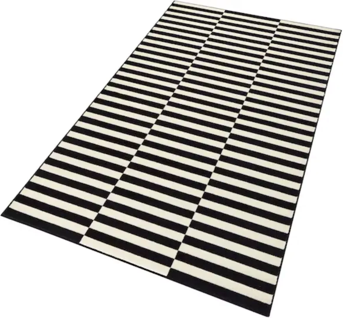 HANSE Home Teppich »Panel«, rechteckig, Kurzflor, Streifen Design, Linien, günstig online kaufen