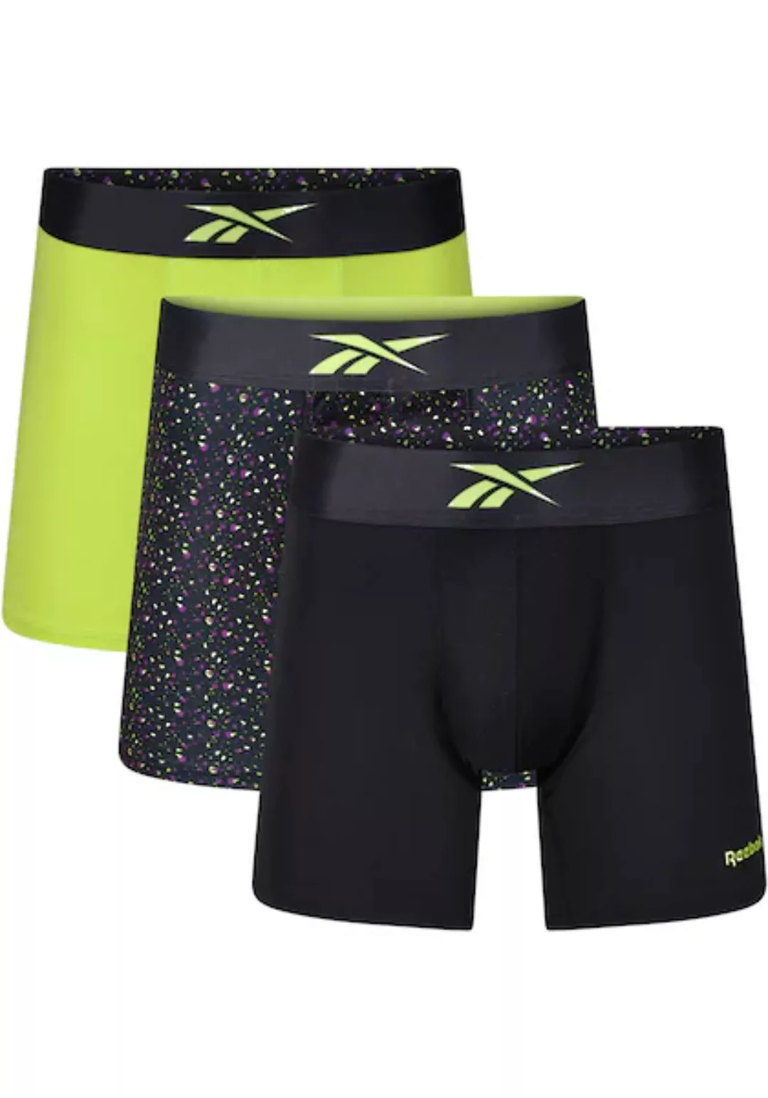 Reebok Boxer »Mens RBK Sports Trunks Med TRAINER«, (3er Pack) günstig online kaufen