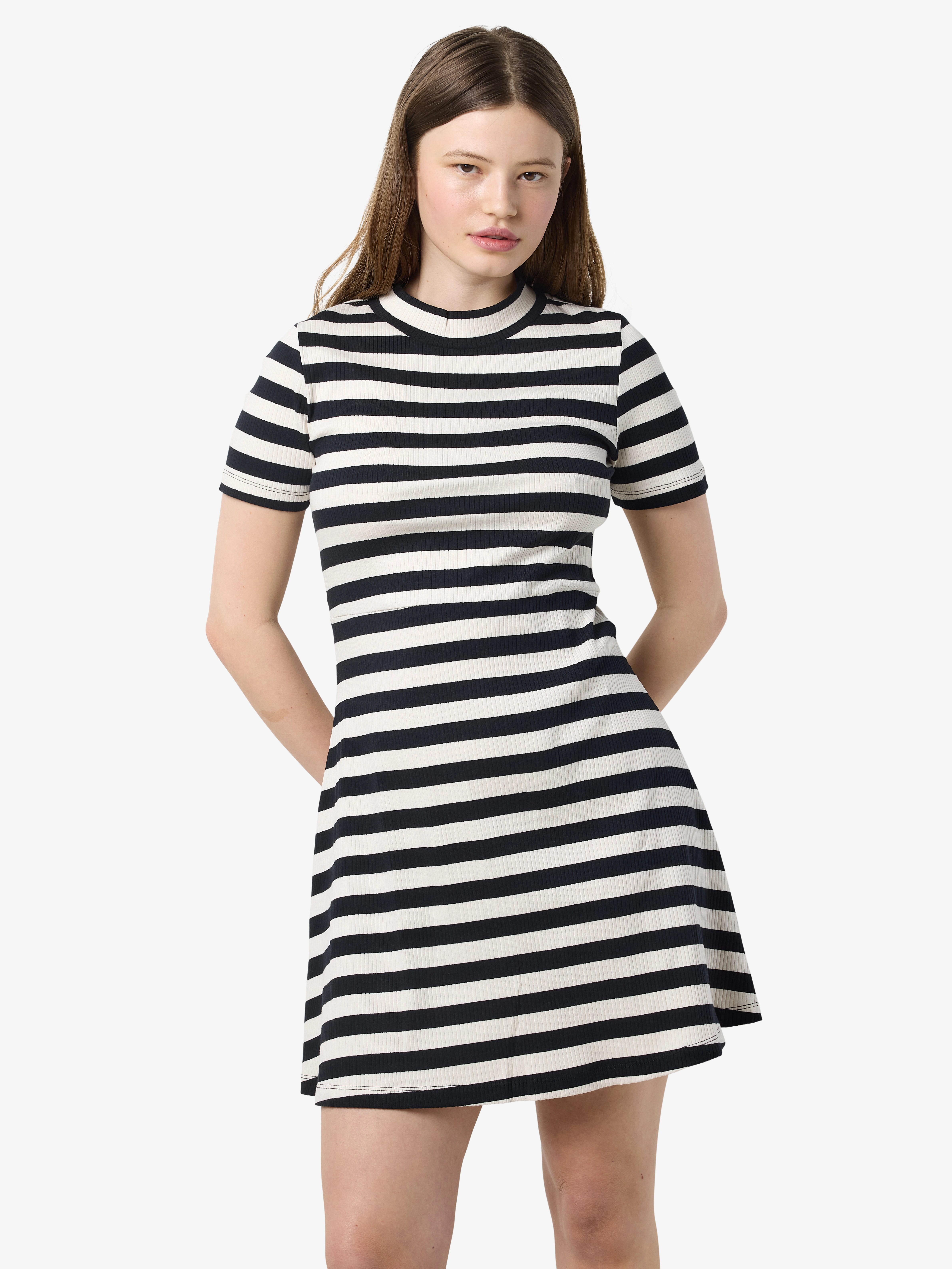 Noisy may Minikleid "NMELINOR S/S SKATER DRESS JRS NOOS" günstig online kaufen