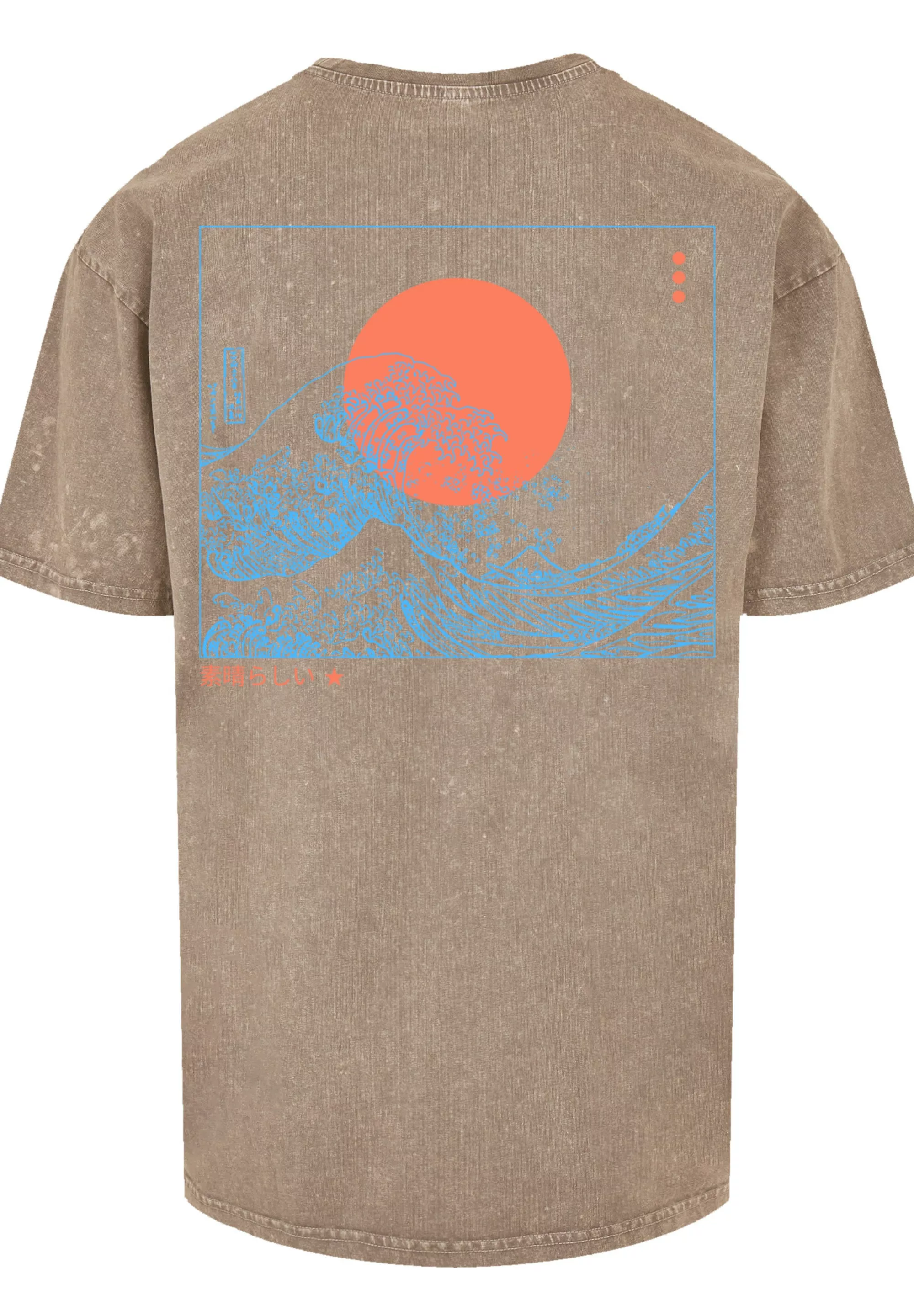 F4NT4STIC T-Shirt "Kanagawa Welle", Print günstig online kaufen