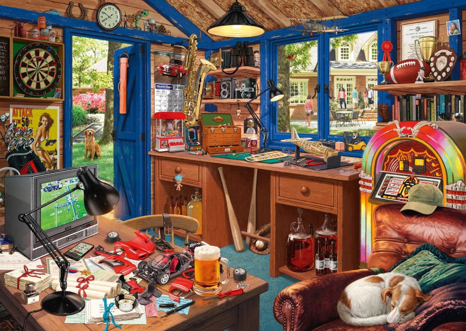Schmidt Spiele Puzzle Vaters Werkstatt. 1.000 günstig online kaufen