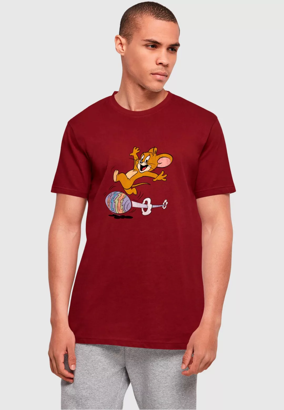 ABSOLUTE CULT T-Shirt "ABSOLUTE CULT Herren Tom and Jerry - Egg Run T-Shirt günstig online kaufen