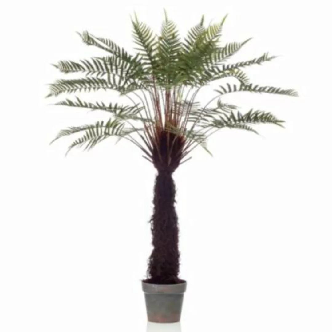 Emerald Kunstpflanze Dicksonia Baumfarne im Topf 125 cm Kunstpflanze grün günstig online kaufen