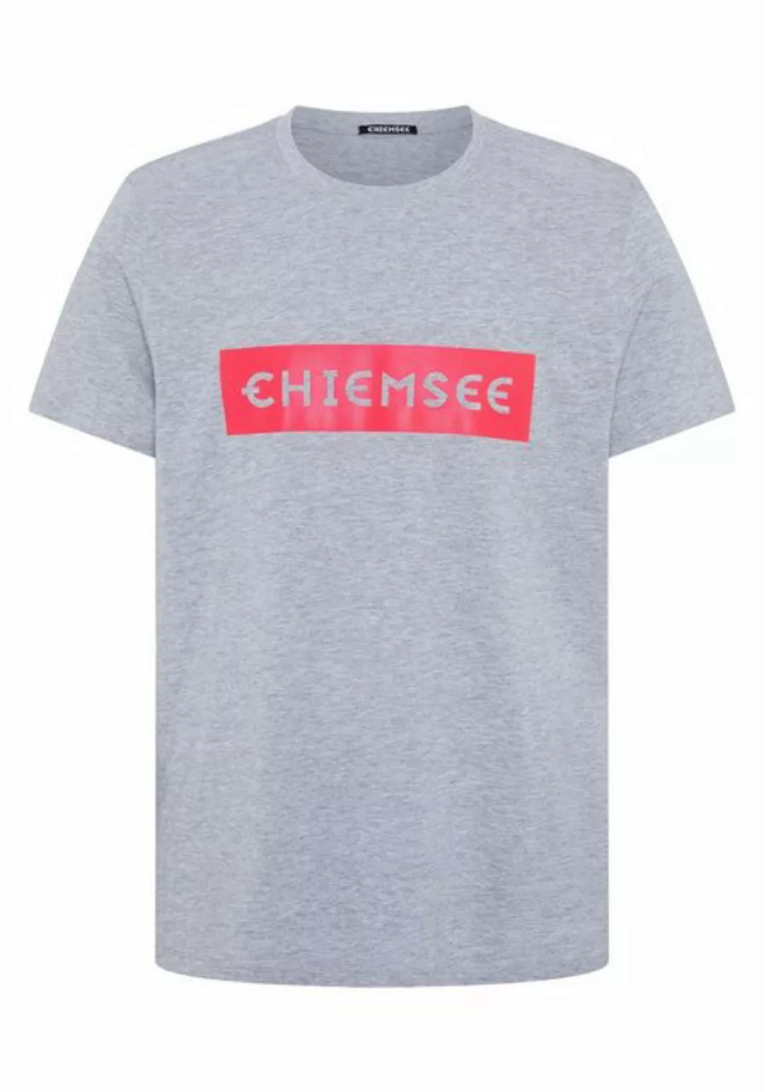 Chiemsee Print-Shirt T-Shirt mit plakativem Markenschriftzug 1 günstig online kaufen