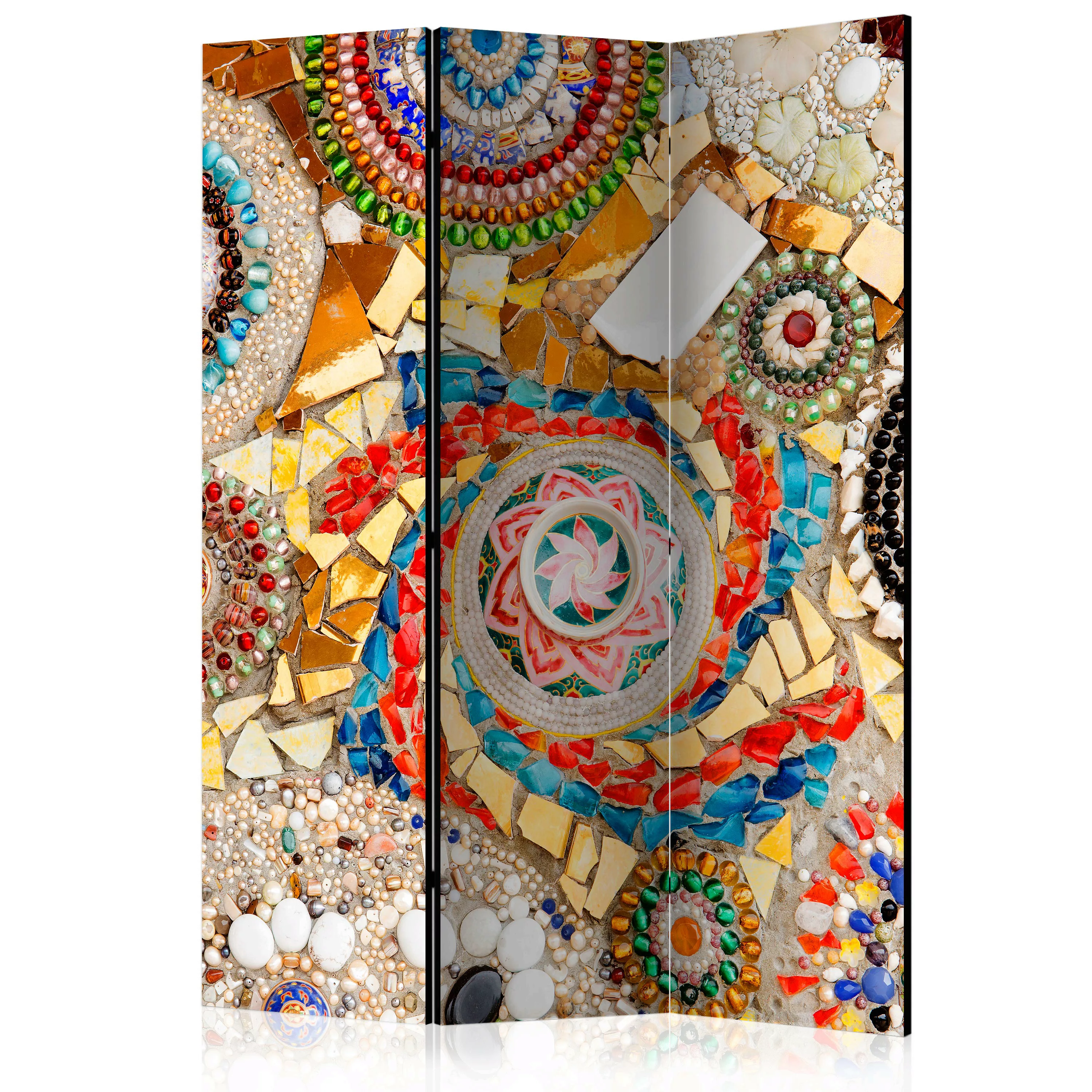 3-teiliges Paravent - Moroccan Mosaic  [room Dividers] günstig online kaufen