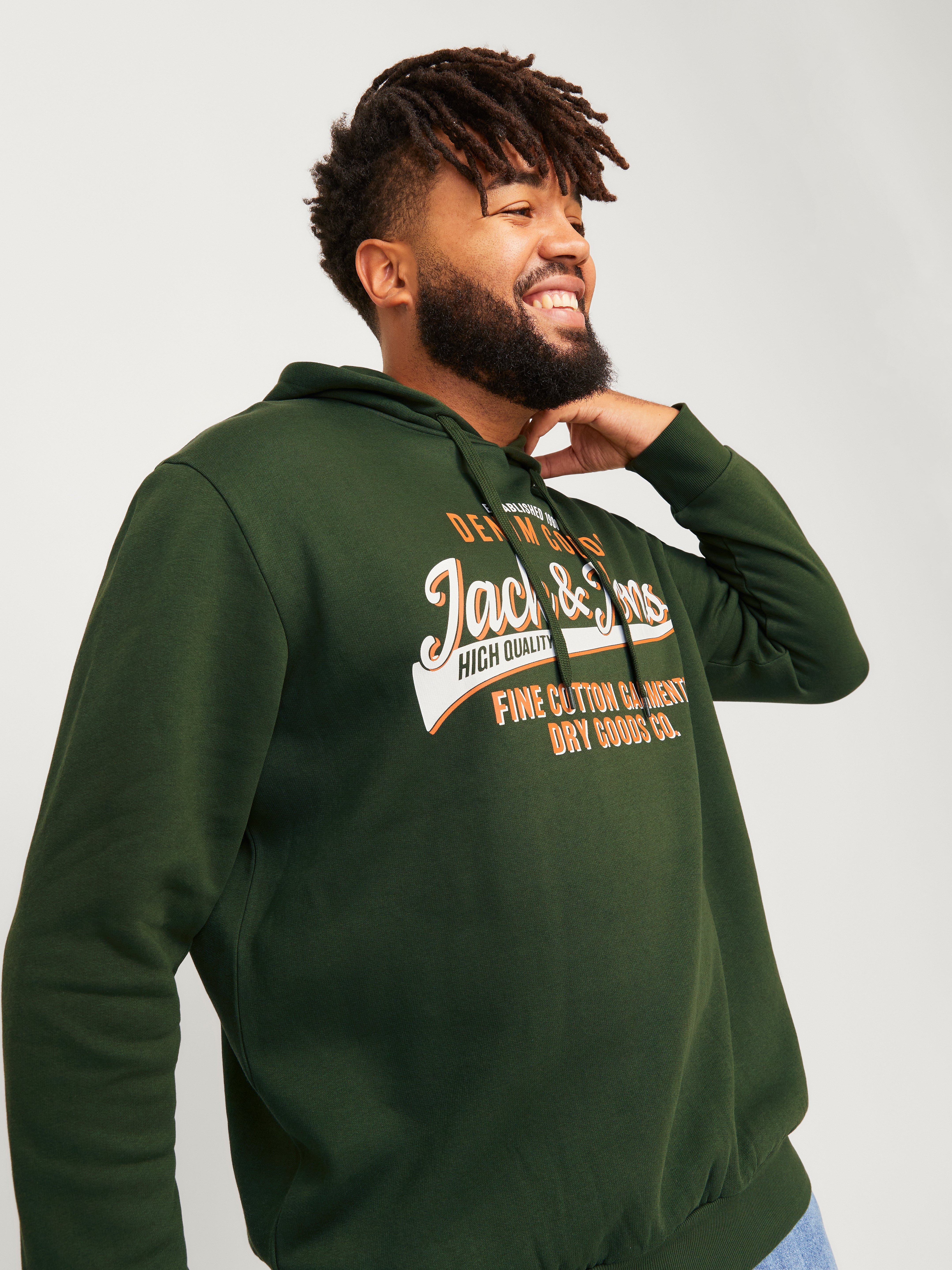 Jack & Jones PlusSize Hoodie "JJELOGO SWEAT HOOD 2 COL 24/25 NOOS PLS", mit günstig online kaufen