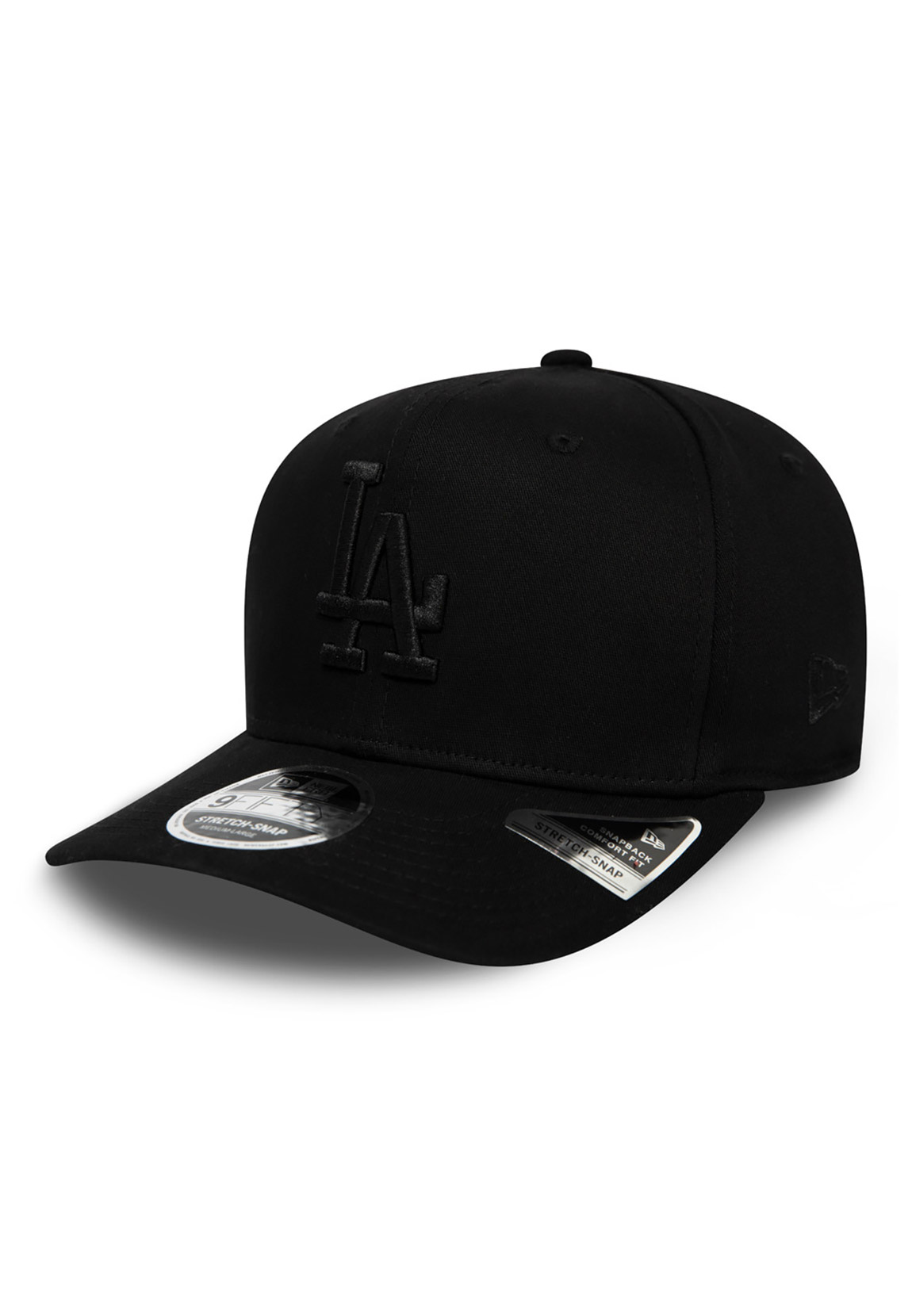 New Era Tonal Black 9Fifty Snapback Cap LA DODGERS Schwarz Schwarz günstig online kaufen