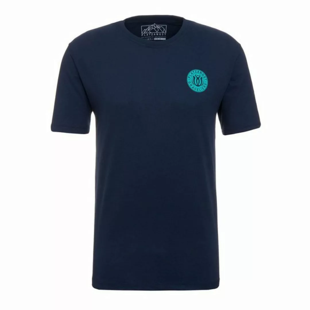 Platzangst T-Shirt T-Shirts Platzangst Explore T-Shirt - Blau M- (1-tlg) günstig online kaufen