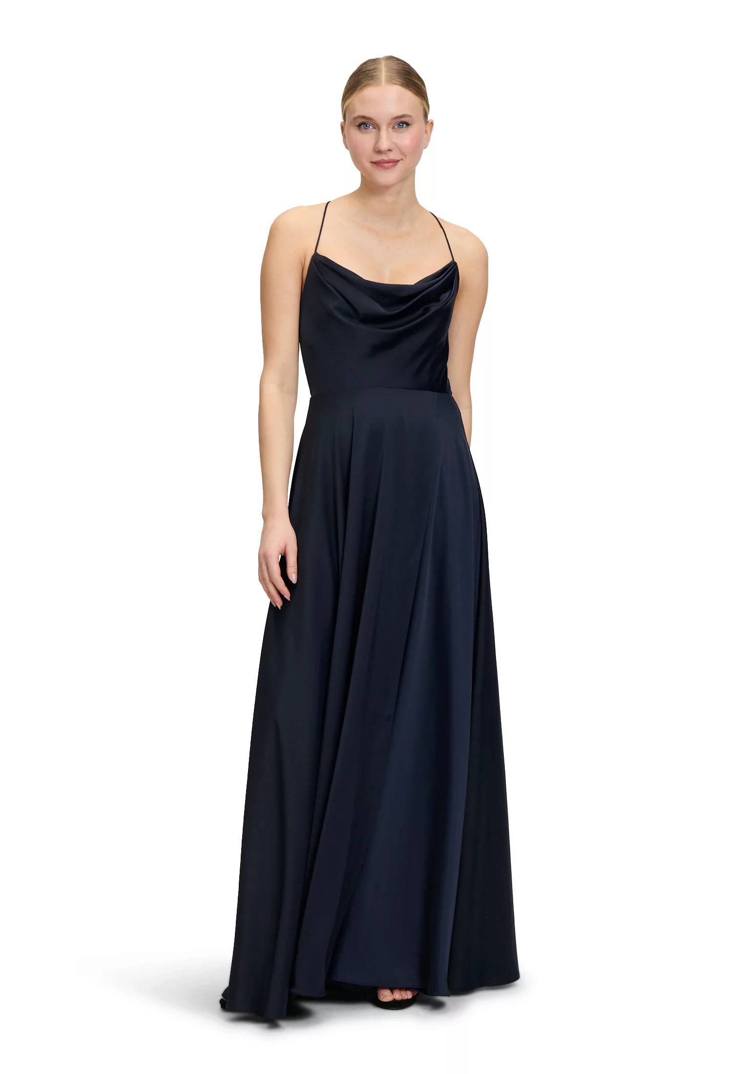 Vera Mont Abendkleid "Vera Mont Abendkleid mit Wasserfallausschnitt", Mater günstig online kaufen