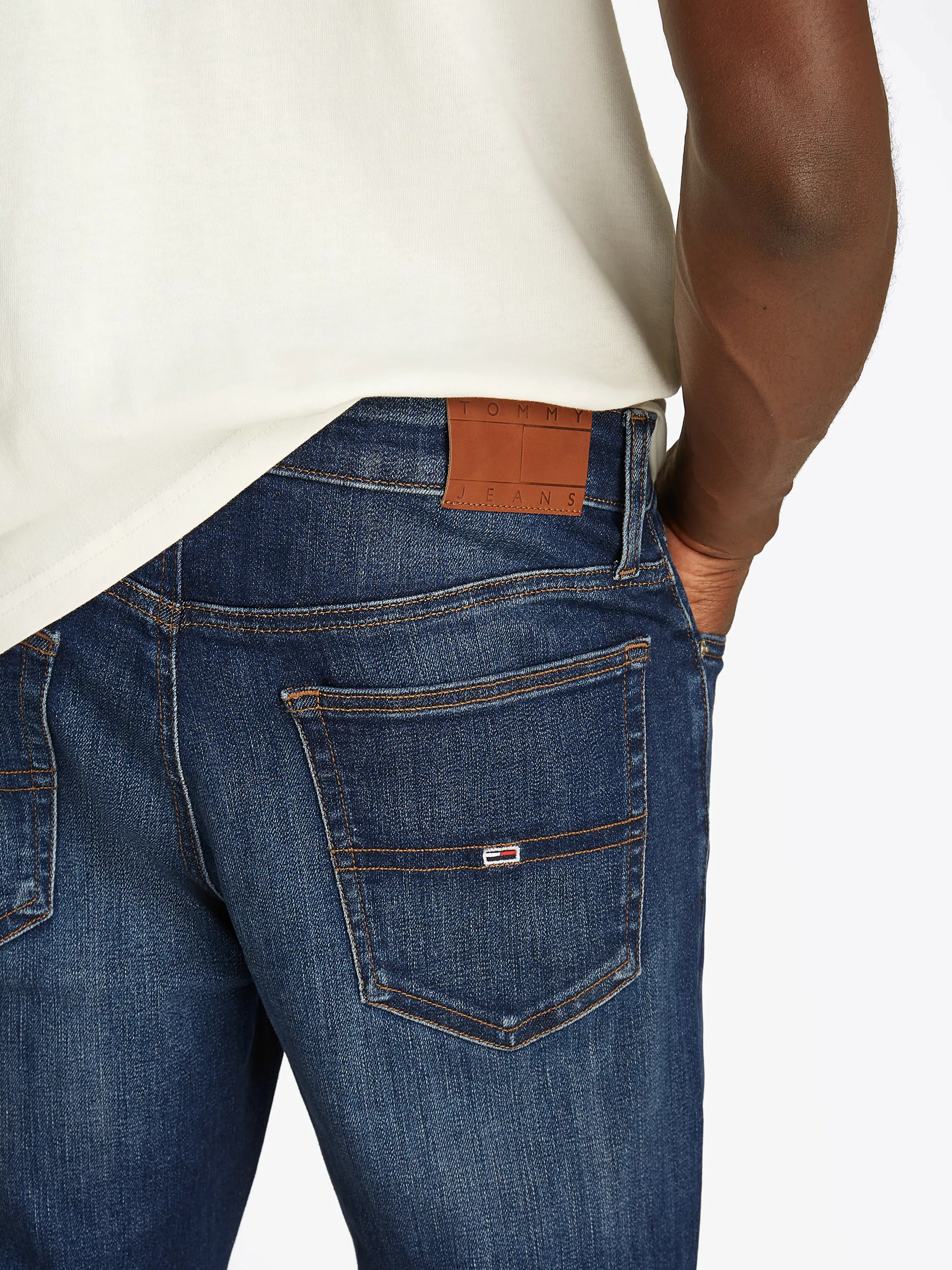 Tommy Jeans Bootcut-Jeans "Ryan Bootcut", in blauer Waschung günstig online kaufen