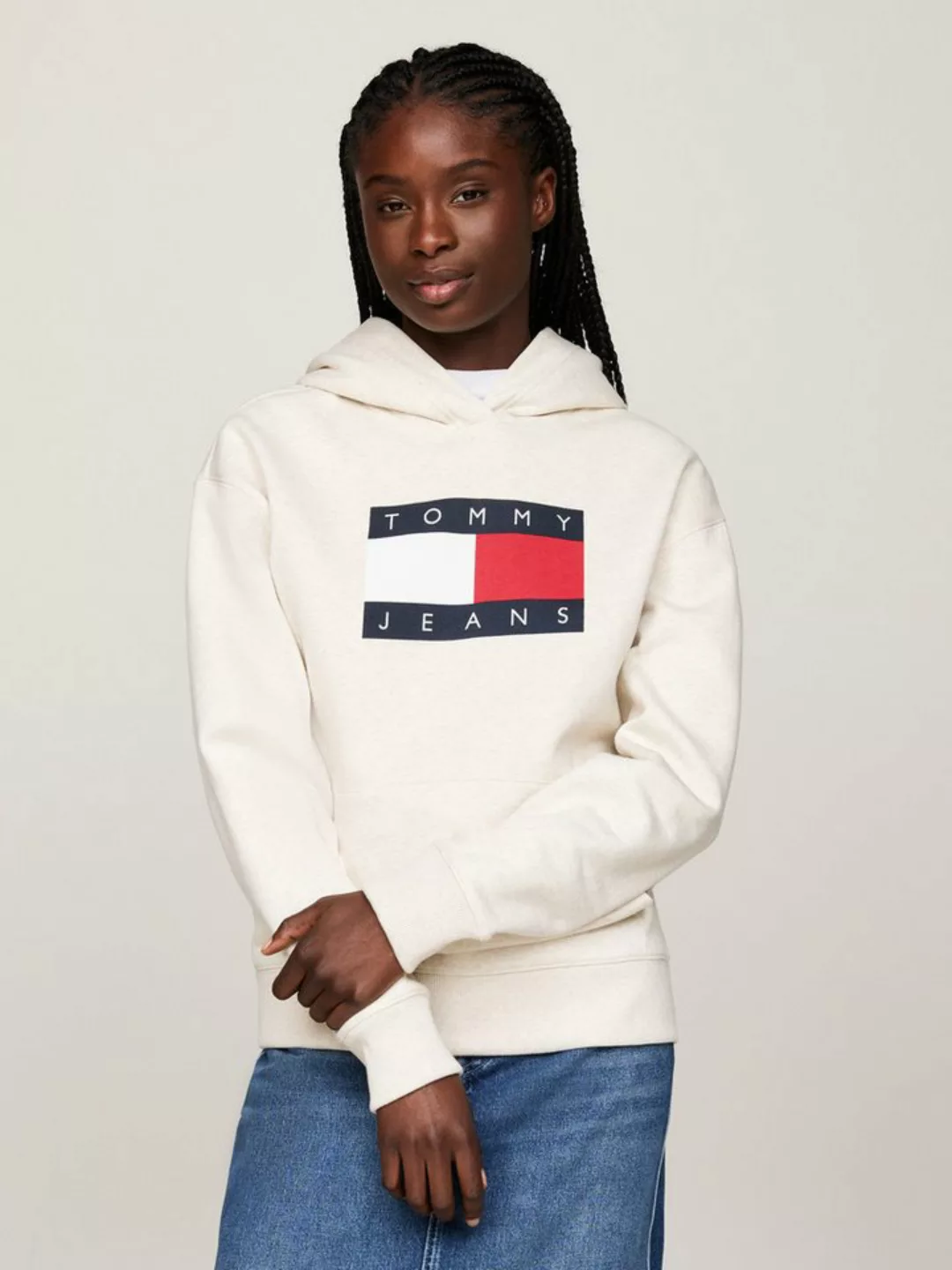 Tommy Jeans Kapuzensweatshirt mit großem Logo günstig online kaufen