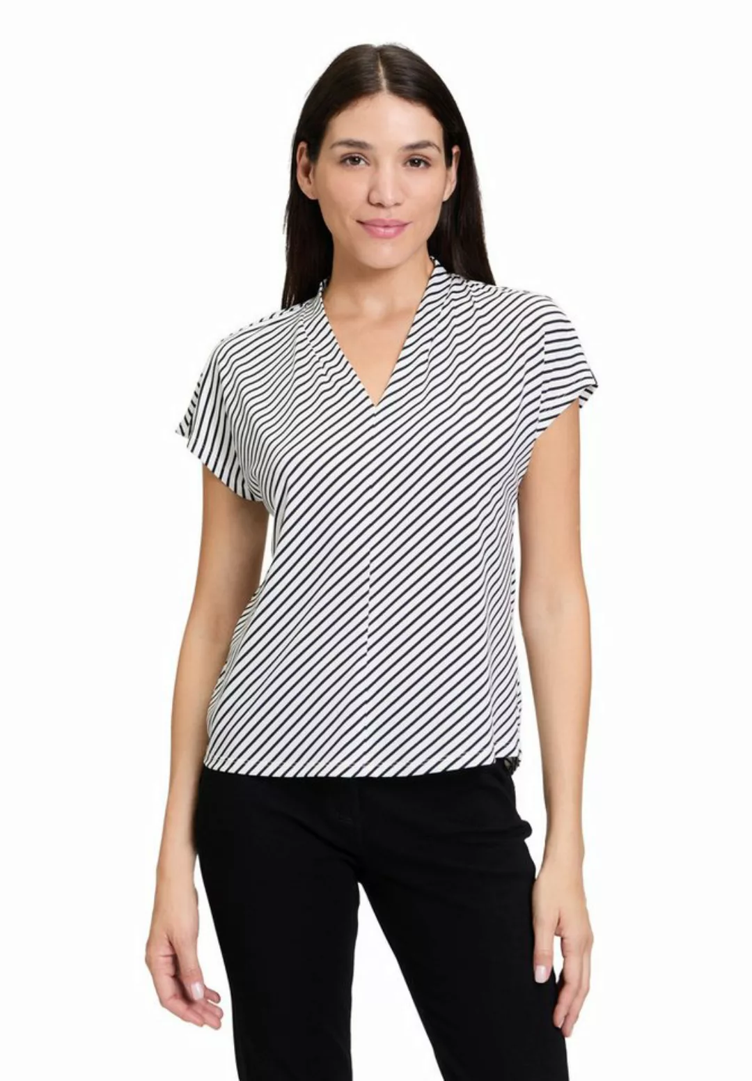 Betty Barclay Kurzarmshirt Betty Barclay Casual-Shirt mit hohem Kragen (1-t günstig online kaufen