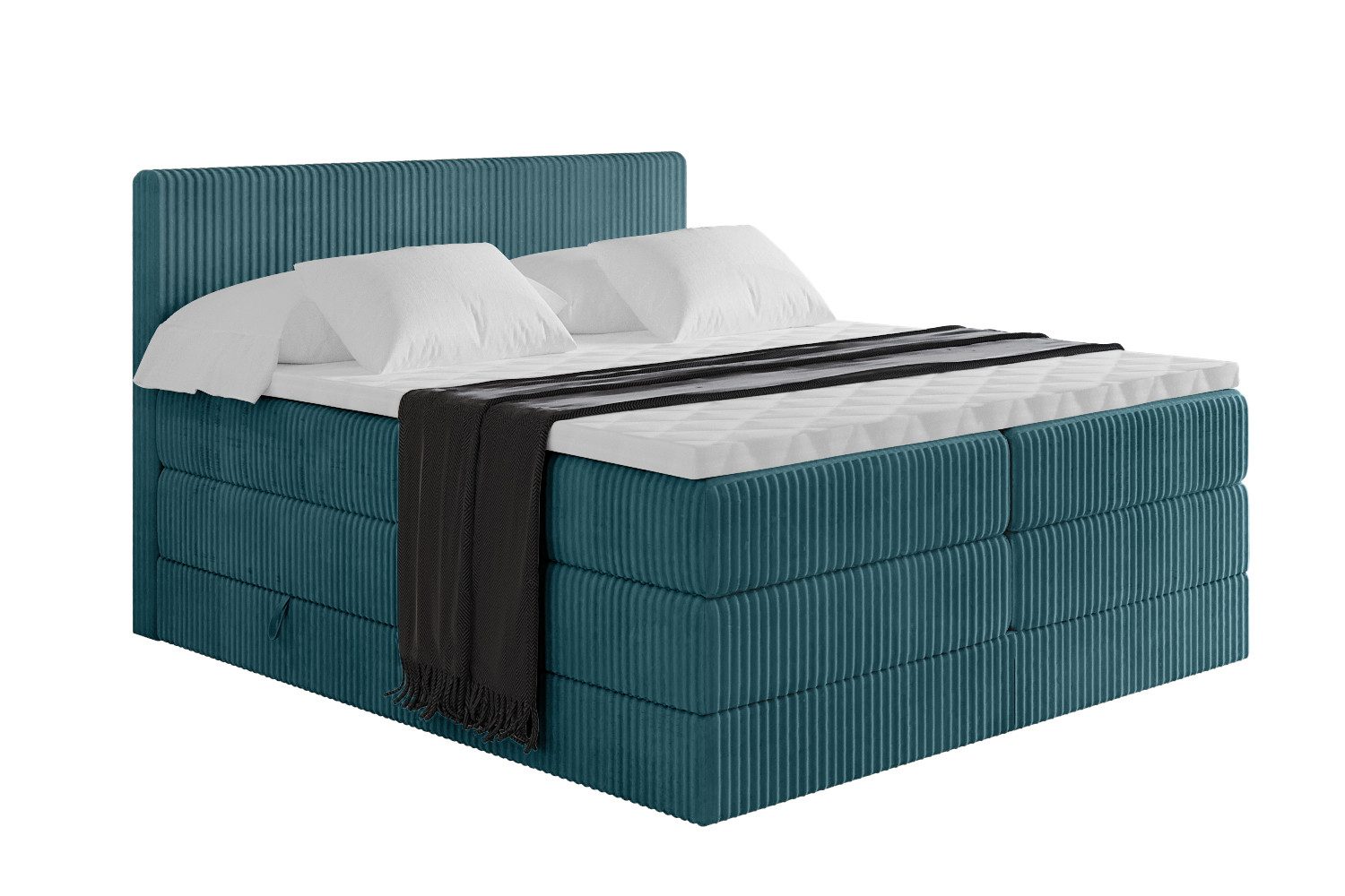 ALTDECOR Boxspringbett TOLO KING (Multipocket-Matratze H4, günstig online kaufen
