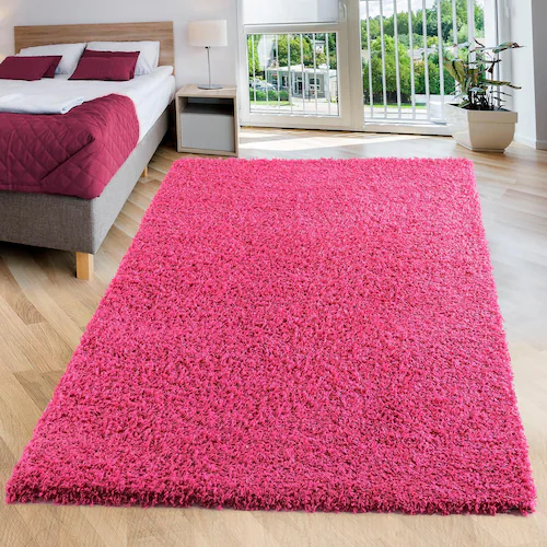 Sanat Hochflor-Teppich »LOCA«, rechteckig, 30 mm Höhe, Wohnzimmer, Langflor günstig online kaufen