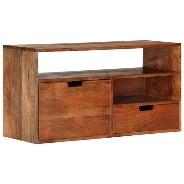 Tv-schrank 80x30x42 Cm Massivholz Akazie günstig online kaufen