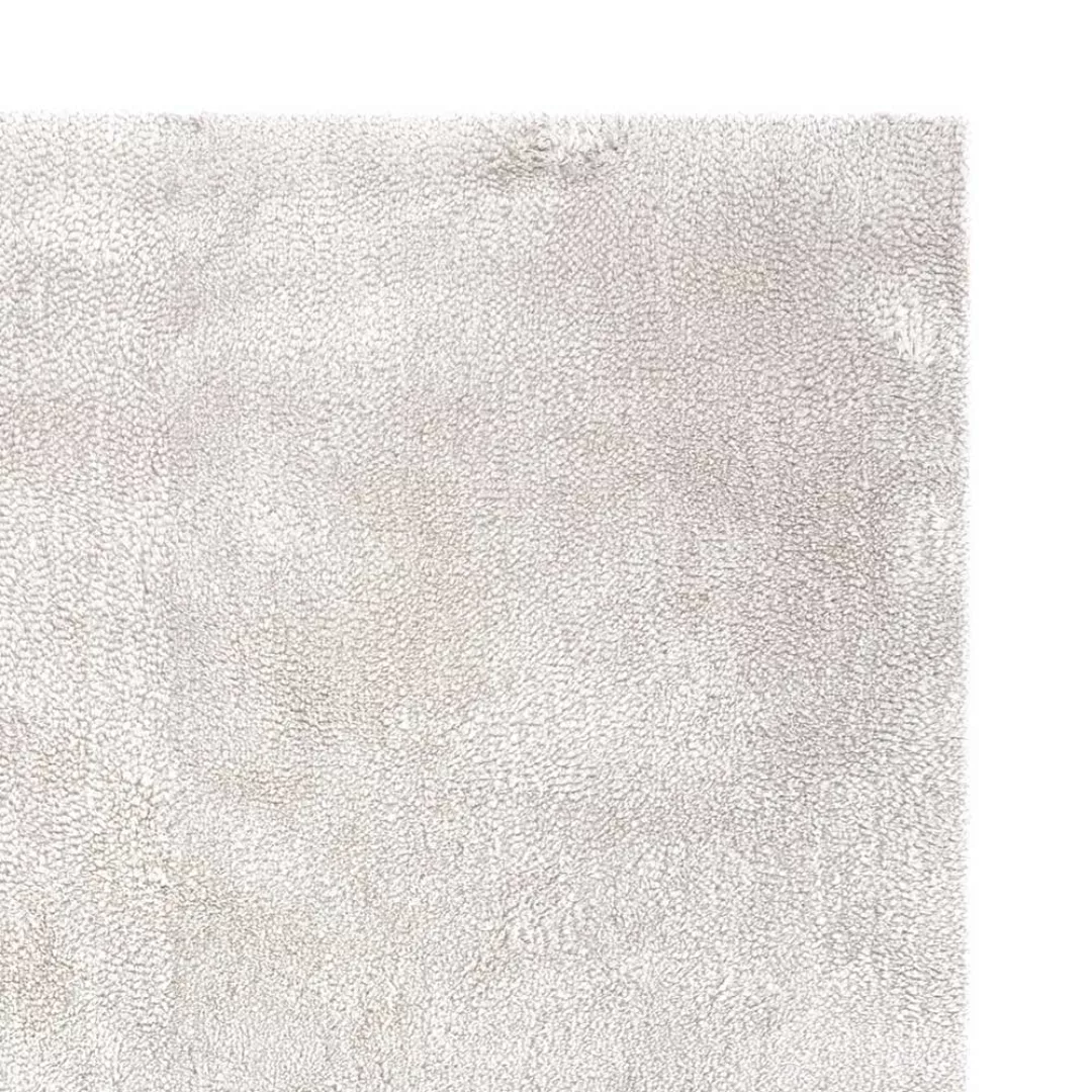 Hochflor Teppich in Creme Weiß modern günstig online kaufen